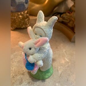 Dept 56 Snow bunnies Easter/Spring Love My Little Bunny 2005